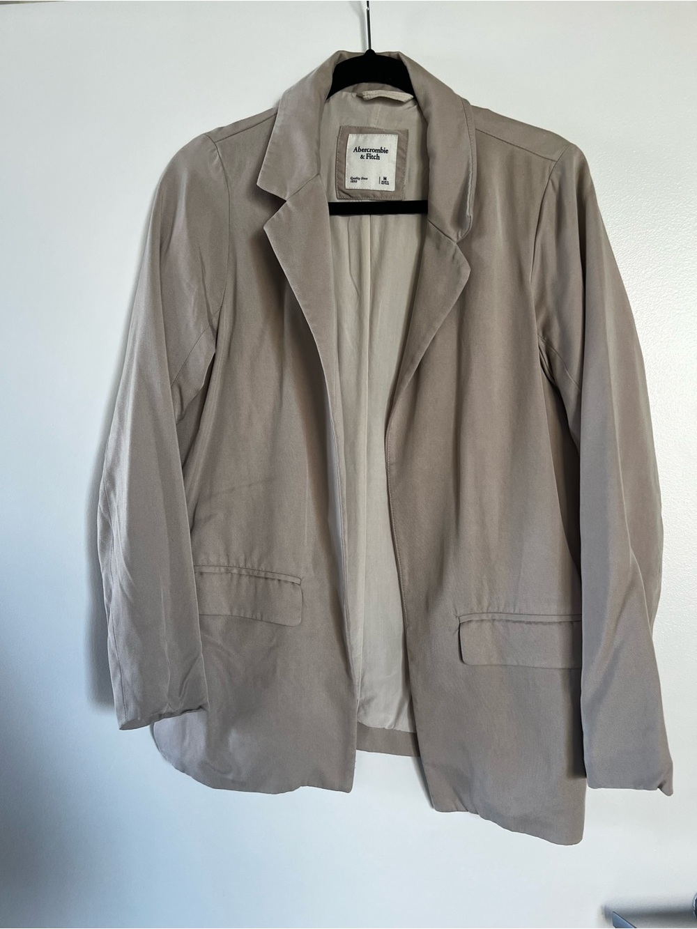 Abercrombie & Fitch Light tan Women's Blazer Jacket